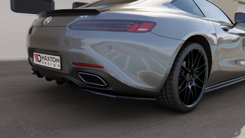 Maxton Heck Ansatz Flaps Diffusor Mercedes-AMG GT / GT S C190 Facelift schwarz Hochglanz ME-AMG-GT-1-RSD1-G