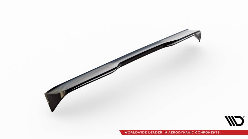 Maxton Spoiler CAP Abrisskante 3D VW Polo AW GTI schwarz Hochglanz VW-PO-6F-GTI-CAP3D1-G