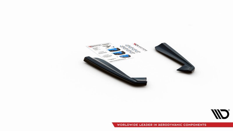 Maxton Heck Ansatz Flaps Diffusor für Mercedes-AMG GLE Coupe C167 schwarz Hochglanz ME-GLE-C167-AMG-RSD1-G