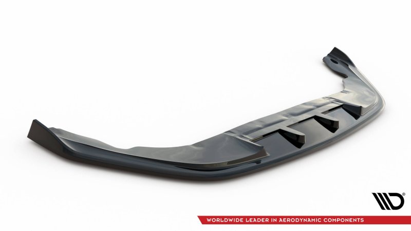 Maxton Front Ansatz V.1 Maserati Granturismo Mk1 Facelift schwarz Hochglanz MS-GT-1F-FD1-G