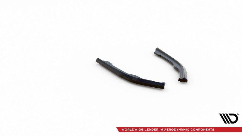Maxton Heck Ansatz Flaps Diffusor V.2 für BMW 2 Coupe M240i G42 schwarz Hochglanz BM-2-42-M-RSD2-G