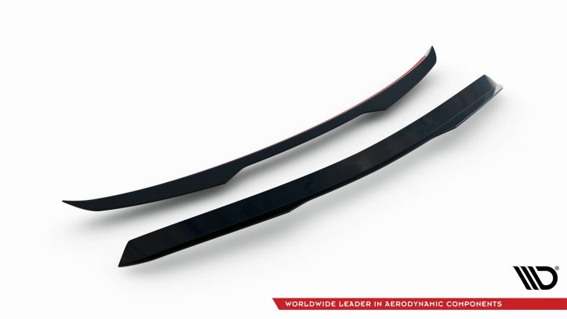 Maxton Spoiler CAP Abrisskante Mazda 3 Mk4 schwarz Hochglanz MA-3-4-CAP1-G