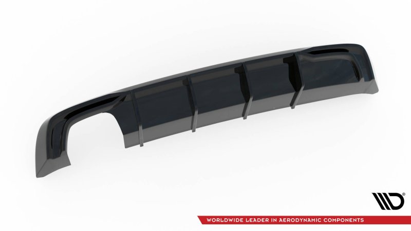 Maxton Diffusor Heck Ansatz Audi A3 Sportback 8V Facelift (Version mit doppelter Auspuffspitze) AU-A3-3F-SB-RS1GOO_