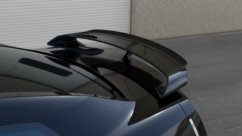 Maxton Spoiler CAP für NISSAN GT-R vor Facelift COUPE (R35-SERIES) (2007-2010) schwarz Hochglanz NI-GTR-3-CAP1-G
