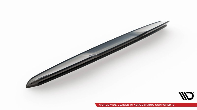 Maxton Spoiler CAP Abrisskante 3D Lexus NX F-Sport Mk2 schwarz Hochglanz LE-NX-2-FSPORT-CAP1-G