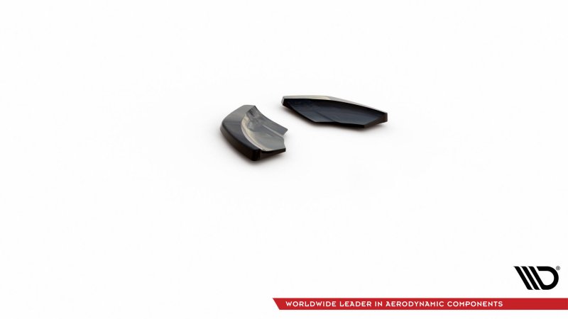 Maxton Heck Ansatz Flaps Diffusor V.2 VW Scirocco R Mk3 schwarz Hochglanz VW-SC-3-R-RSD2-G