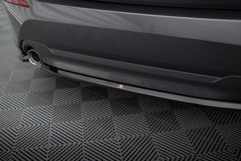 Maxton Heck Ansatz Flaps Diffusor BMW 1er F40 schwarz Hochglanz BM-1-40-RSD1-G