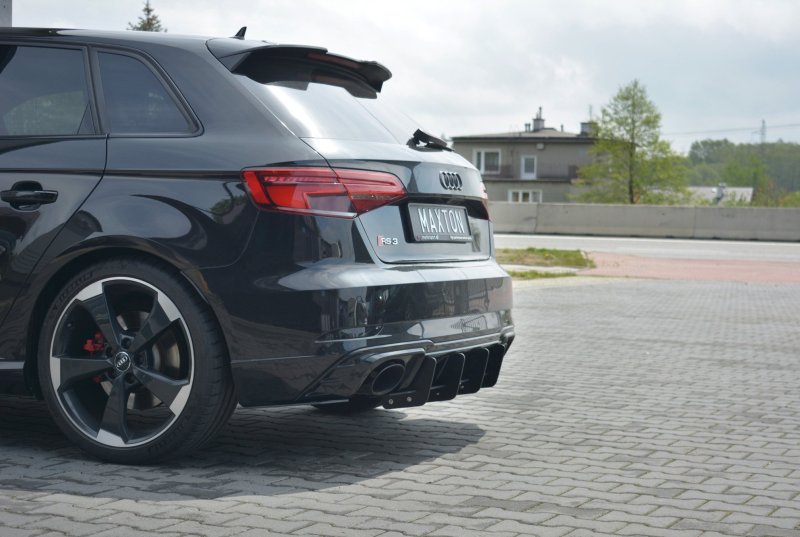 Maxton Heckschürze V.1 für Audi RS3 8V FL Sportback AU-RS3-8VF-CNC-RS1