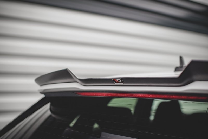 Maxton Spoiler CAP V.1 für Audi S3 / A3 S-Line Sportback 8Y schwarz Hochglanz AU-A3-8Y-SLINE-CAP1-G