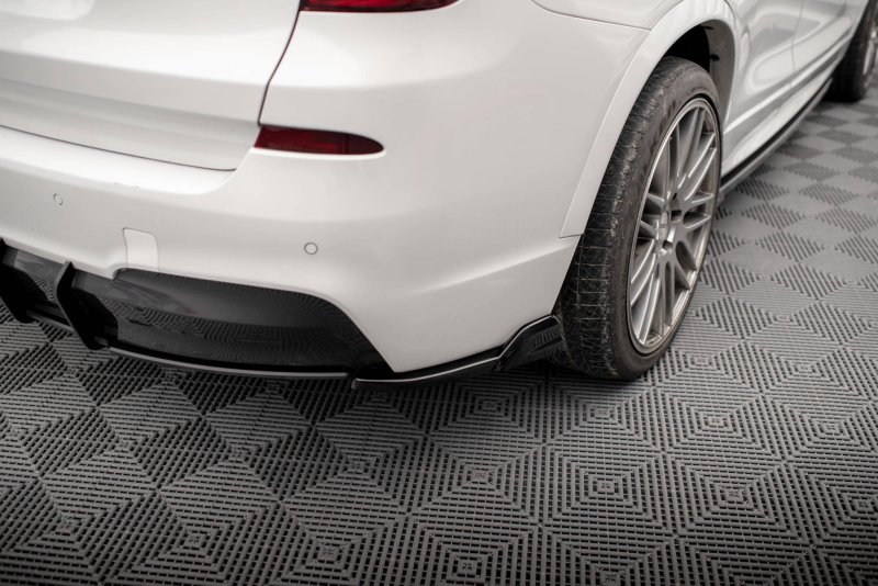 Maxton Heck Ansatz Flaps Diffusor für BMW X3 M-Paket F25 schwarz Hochglanz BM-X3-25-MPACK-RSD2-G