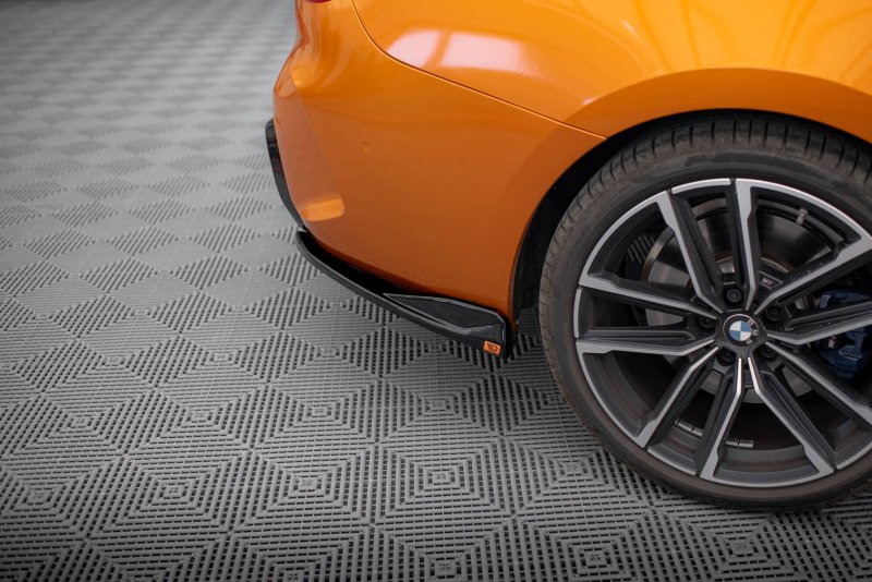 Maxton Heck Ansatz Flaps Diffusor V.6 BMW 4er M440i G22 / G23 / G22 Facelift / G23 Facelift schwarz Hochglanz BM-4-G22-MPACK-RSD6-G