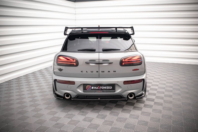 Maxton Mittlerer Diffusor Heck Ansatz für Mini Cooper Clubman John Cooper Works F54  schwarz Hochglanz MC-CM-2-S-JCW-RD1-G