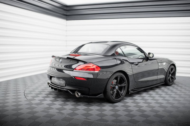Maxton Mittlerer Cup Diffusor Heck Ansatz BMW Z4 M-Paket E89 Facelift schwarz Hochglanz BM-Z4-89F-MPACK-RD1G+RD2-G