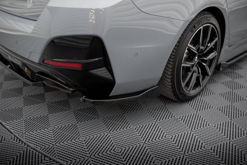 Maxton Heck Ansatz Flaps Diffusor V.2 BMW M440i Gran Coupe G26 schwarz Hochglanz BM-4-G26-MPACK-GC-RSD4-G
