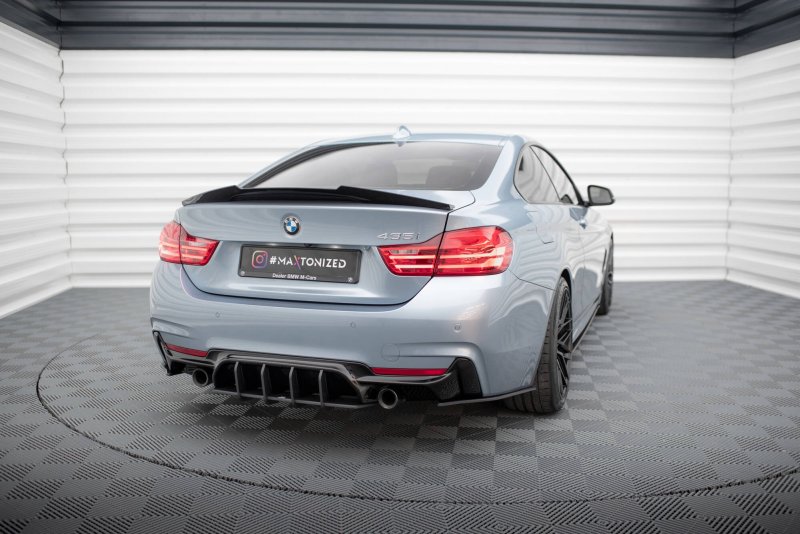 Maxton Street Pro Heck Ansatz Flaps Diffusor BMW 4er35i Coupe M-Paket F32 BM4F32MPACKCNC-RSD1B