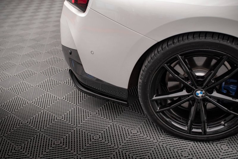 Maxton Heck Ansatz Flaps Diffusor V.2 für BMW 2 Coupe M-Paket G42 schwarz Hochglanz BM-2-42-MPACK-RSD2-G