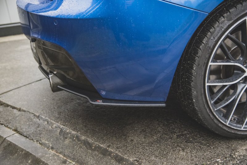 Maxton Robuste Racing Heck Ansatz Flaps Diffusor für BMW M135i F20 BM1F20MCNC-RSD1B