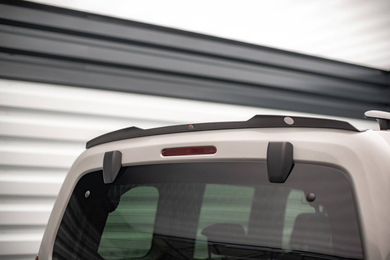 Maxton Spoiler CAP für Citroen Berlingo Mk3 schwarz Hochglanz CI-BE-3-CAP1-G