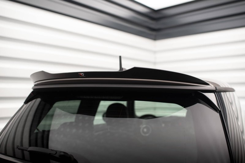 Maxton Spoiler CAP für Mini Cooper S F56 Facelift  schwarz Hochglanz MC-S-3F-56-JCW-CAP1-G
