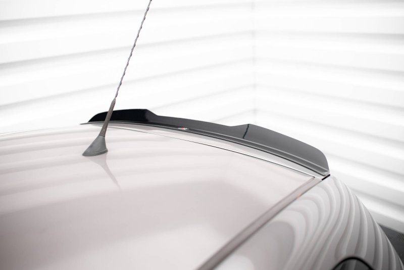 Maxton Spoiler CAP Abrisskante Toyota Yaris T-Sport Mk1 Facelift schwarz Hochglanz TO-YA-1F-TS-CAP1-G