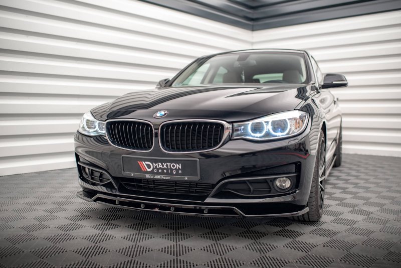 Maxton Front Ansatz für BMW 3er GT F34 schwarz Hochglanz BM-3-34-GT-FD1G+FD1R-G