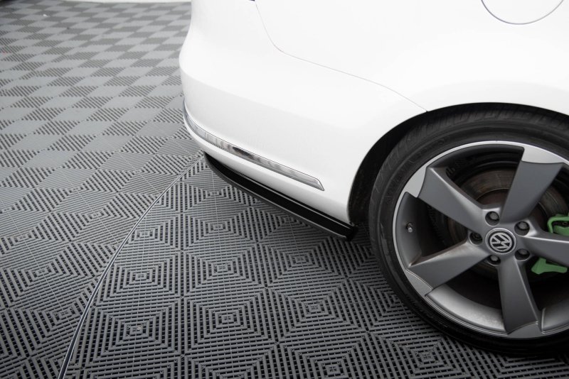 Maxton Heck Ansatz Flaps Diffusor VW Passat Variant B7 schwarz Hochglanz VW-PA-B7-VA-RSD1-G