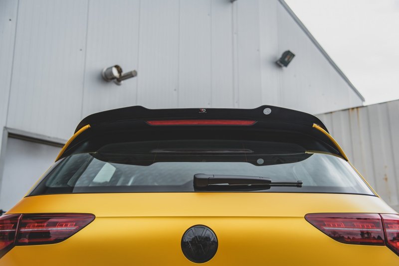 Maxton Spoiler CAP V.2 für VW Golf 8 schwarz Hochglanz VW-GO-8-CAP2-G