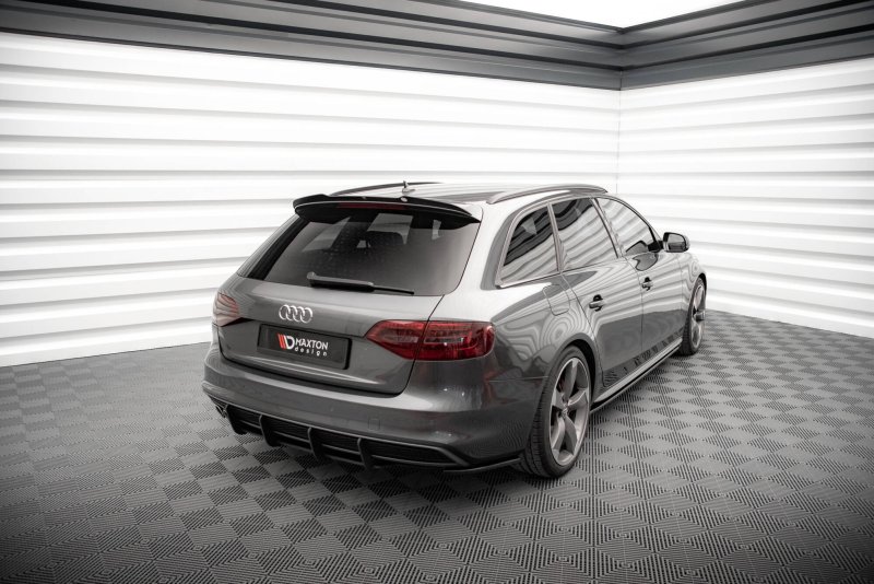 Maxton Street Pro Heckschürze Audi A4 S-Line B8 Facelift AUA4B8FSLINECNC-RS1BRB