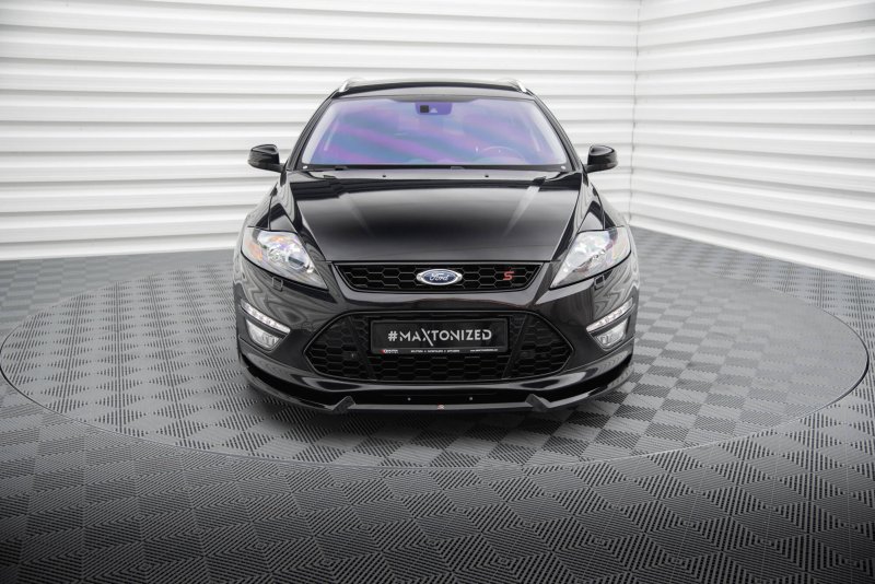 Maxton Front Ansatz V.2 Ford Mondeo ST-Line Mk4 Facelift schwarz Hochglanz FO-MO-4-STLINE-K-FD2-G