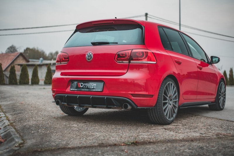 Maxton Racing Heckschürze V.2 für Volkswagen Golf GTI Mk6 VWGO6GTICNC-RS2B
