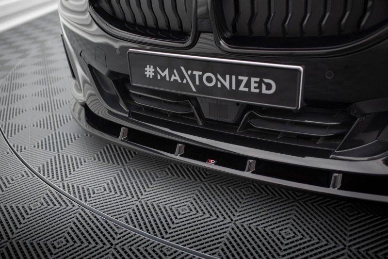 Maxton Front Ansatz V.1 BMW 2 Coupe G42 schwarz Hochglanz BM-2-G42-FD1-G