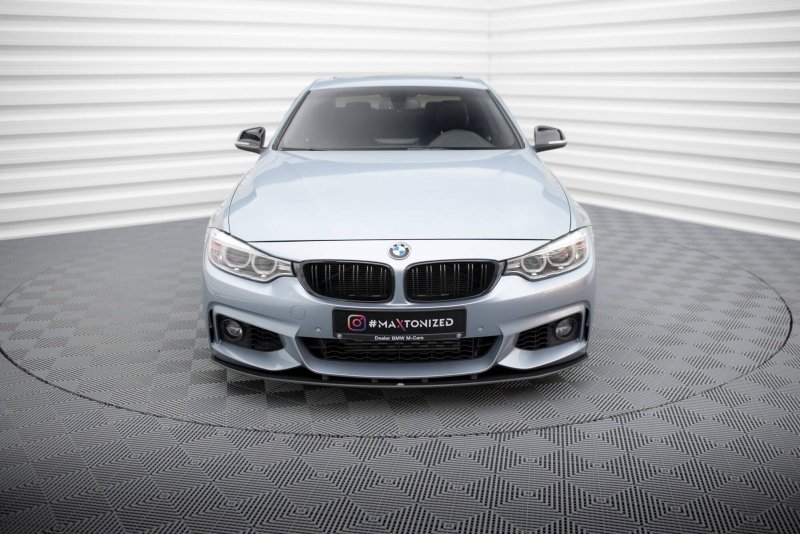 Maxton Street Pro Front Ansatz BMW 4er Coupe / Gran Coupe / Cabrio M-Paket F32 / F36 / F33 BM4F32MPACKCNC-FD4BRB
