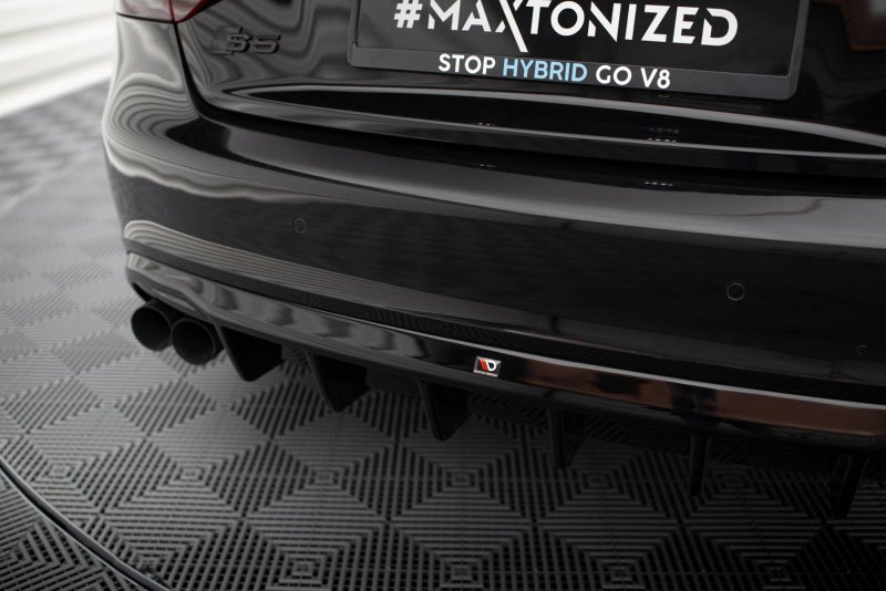 Maxton Diffusor Heck Ansatz Audi S5 Coupe / Cabrio S-Line 8T AU-S5-1-RS1GOO_OO