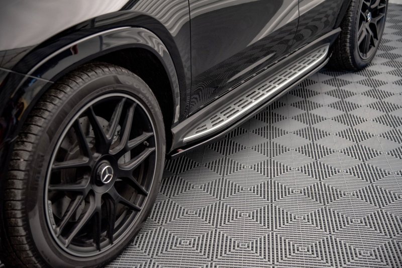 Maxton Seitenschweller Ansatz für Mercedes-AMG GLE Coupe C167 schwarz Hochglanz ME-GLE-C167-AMG-SD1-G