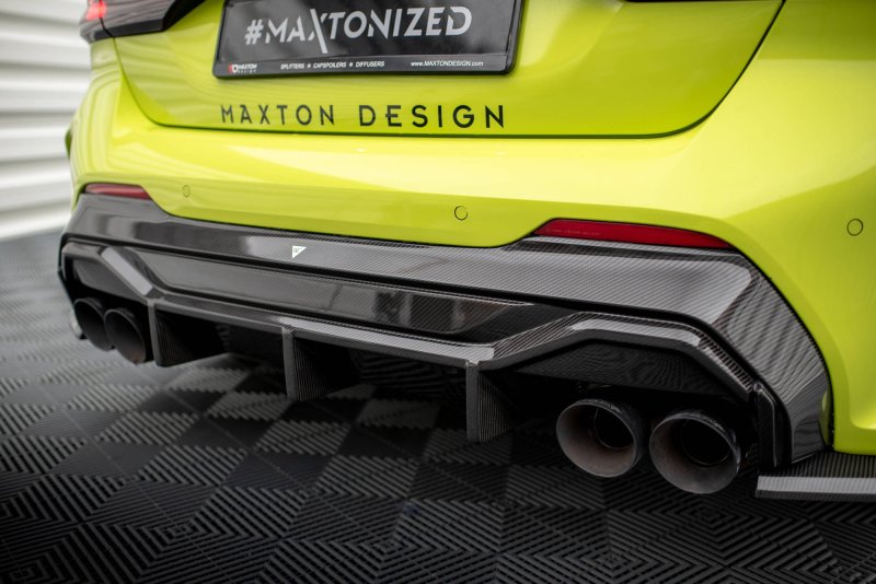 Maxton Carbon Fiber Diffusor Heck Ansatz V.1 für BMW 1er F40 M-Paket/ M135i CF-BM-1-40-M-RS1OO_OO-245-P