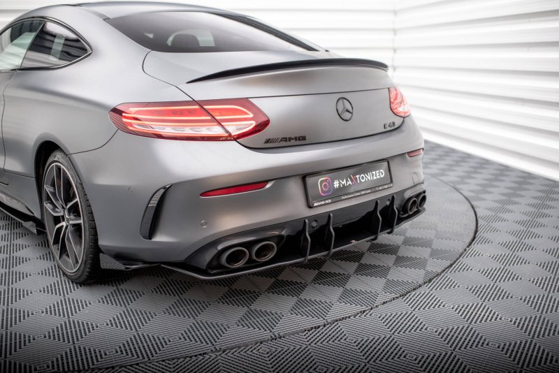 Maxton Street Pro Heckschürze Mercedes-AMG C43 Coupe / Cabrio C205 Facelift / A205 Facelift MEC205F43CCNC-RS1B