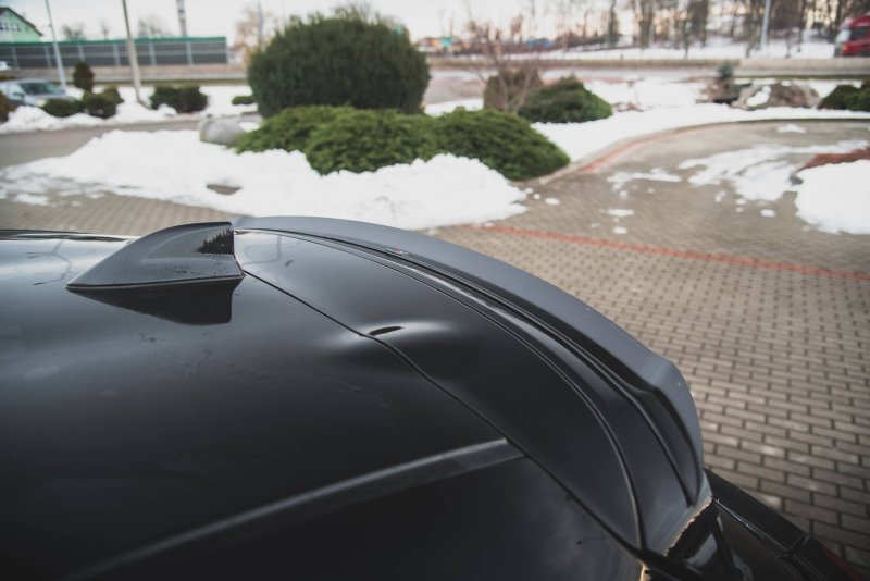 Maxton Spoiler CAP V.1 für Toyota Yaris Mk4 schwarz Hochglanz TO-YA-4-CAP1-G
