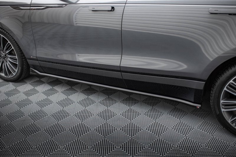 Maxton Seitenschweller Ansatz Land Rover Range Rover Velar R-Dynamic Mk1 schwarz Hochglanz LR-RR-VE-1-RDYNAMIC-SD1-G
