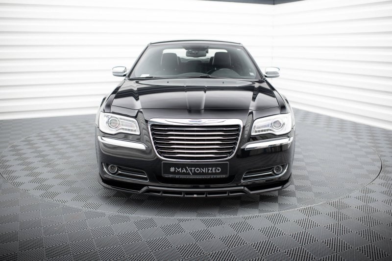 Maxton Front Ansatz Chrysler 300 Mk2 schwarz Hochglanz CHR-300C-2-FD1G+FD1R-G