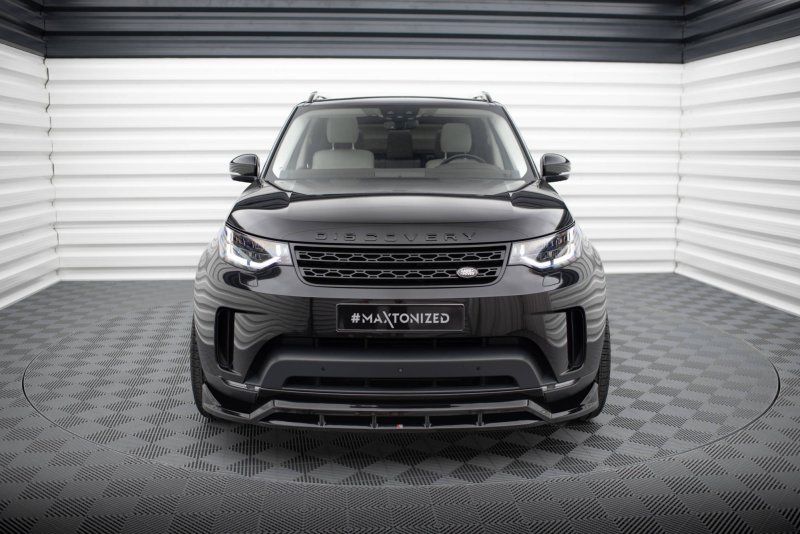 Maxton Front Ansatz Land Rover Discovery HSE Mk5 schwarz Hochglanz LR-DISCO-5-HSE-FD1G+FD1R-G