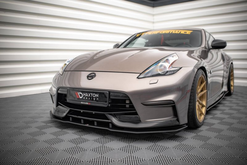 Maxton Street Pro Front Ansatz für für Nissan 370Z Nismo Facelift NI370ZNISMOCNC-FD1BRB