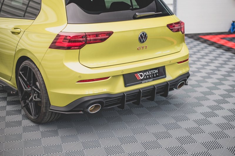 Maxton Racing Heckschürze V.2 für Volkswagen Golf 8 GTI Clubsport VWGO8GTICSCNC-RS2B+BRBI