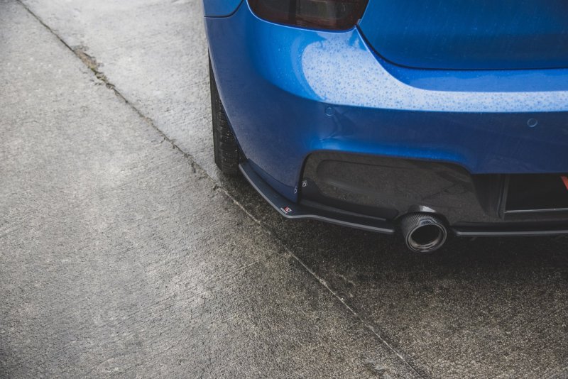 Maxton Robuste Racing Heck Ansatz Flaps Diffusor für BMW M135i F20 BM1F20MCNC-RSD1B
