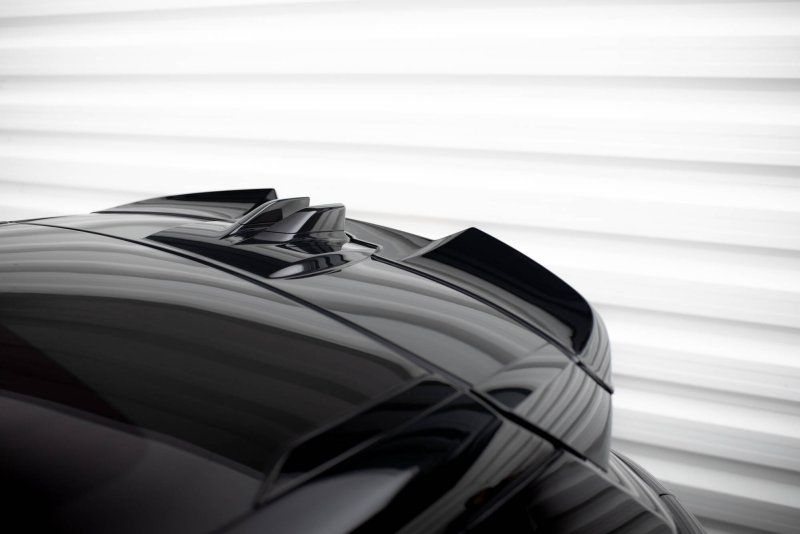 Maxton Spoiler CAP Abrisskante 3D Land Rover Range Rover Evoque HSE Dynamic Mk1 Facelift schwarz Hochglanz LR-RR-EV-1-CAP3D1-G