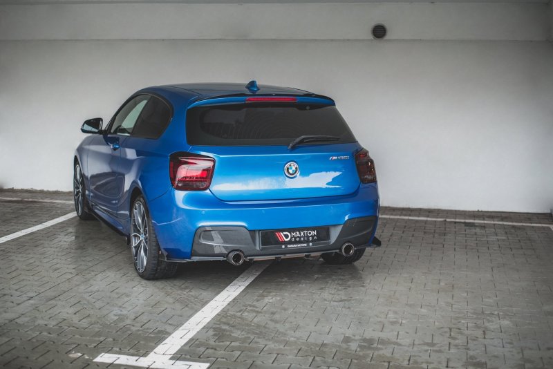 Maxton Racing Heckschürze für BMW M135i F20 BM1F20MCNC-RS1BRB