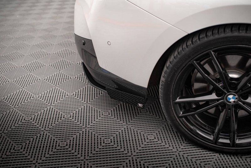 Maxton Street Pro Heck Ansatz Flaps Diffusor +Flaps für BMW 2 Coupe M-Paket G42 schwarz Hochglanz BM242MPACKCNC-RSD1BRB+RSF1-G