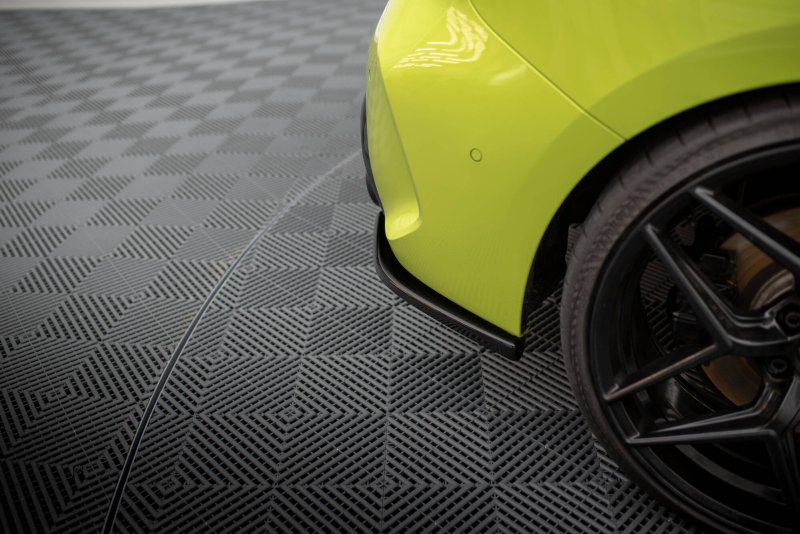 Maxton Heck Ansatz Flaps Diffusor V.7 BMW 1er M-Paket / M135i F40 schwarz Hochglanz BM-1-40-M-RSD2-G
