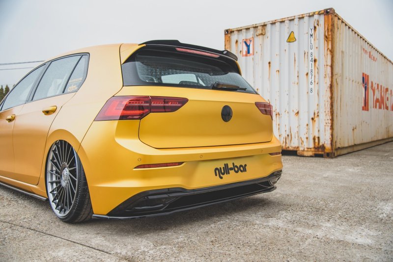 Maxton Spoiler CAP V.1 für VW Golf 8 schwarz Hochglanz VW-GO-8-CAP1-G