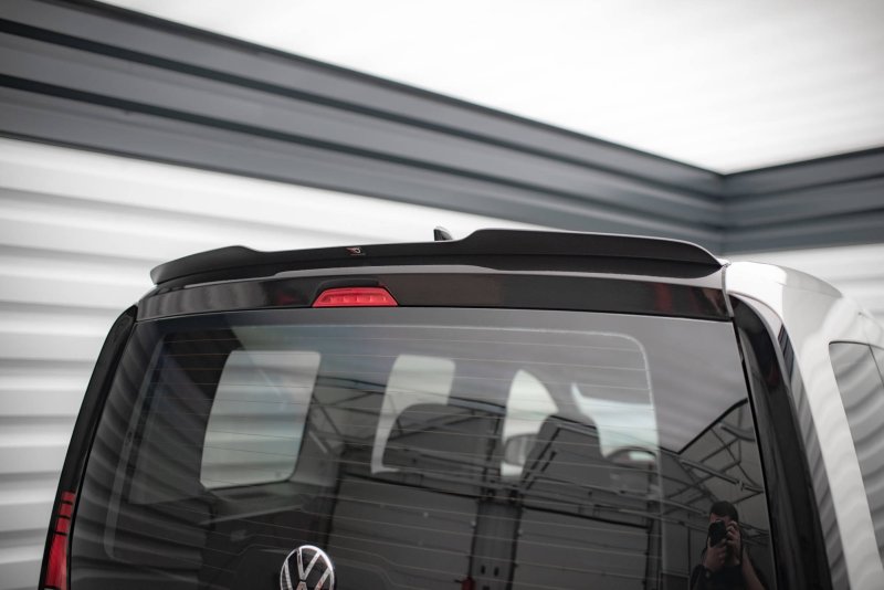 Maxton Spoiler CAP für Volkswagen Caddy Mk5 schwarz Hochglanz VW-CA-5-CAP1-G