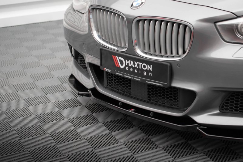 Maxton Front Ansatz BMW 5er GT M-Paket F07 schwarz Hochglanz BM-5-GT-07-MPACK-FD1-G